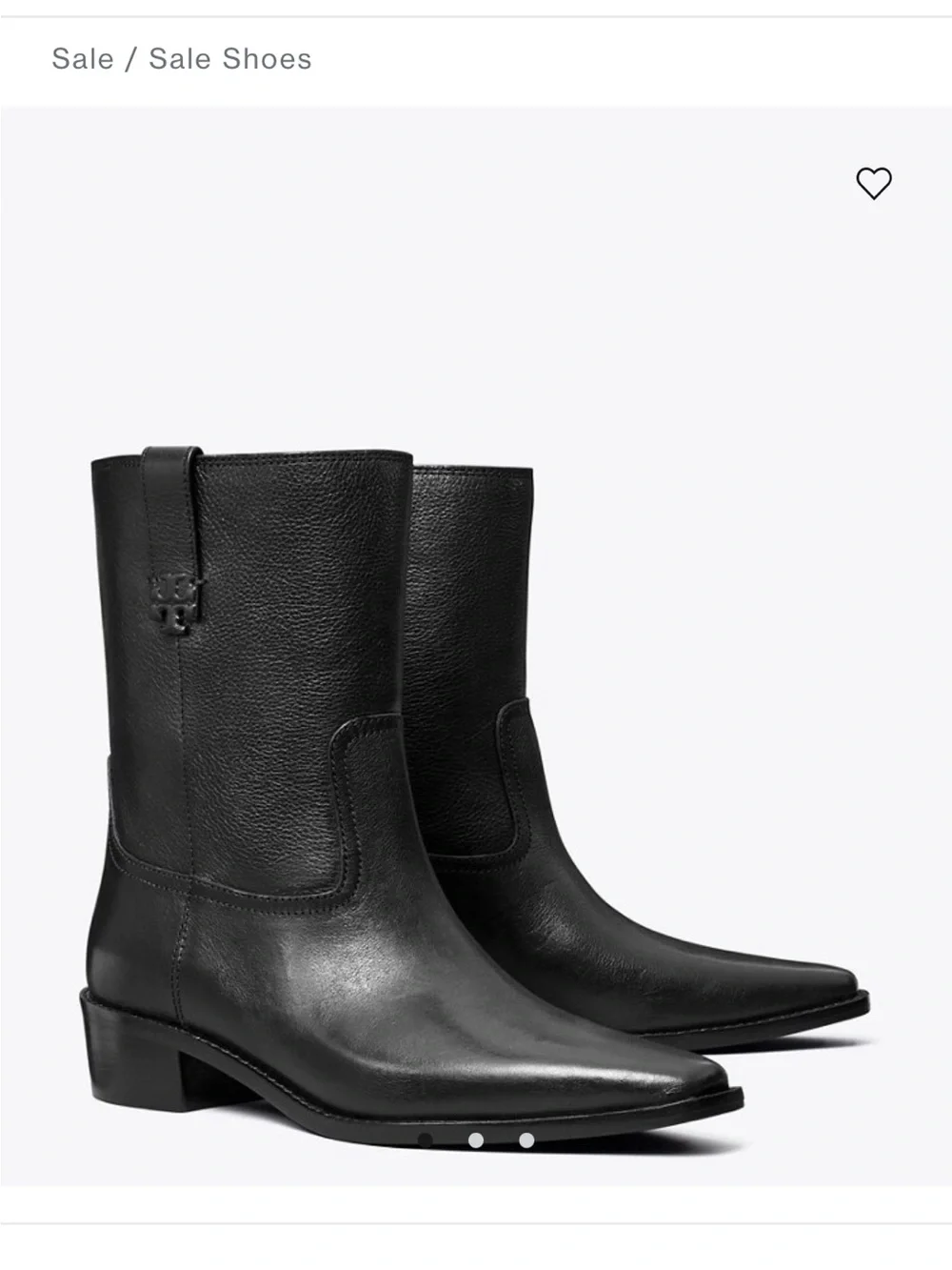 Tory Burch City Western Ankle Boot 45MM - Picture 10 of 13